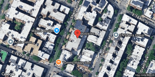 Aerial map of 960 SHERIDAN AVENUE, Bronx