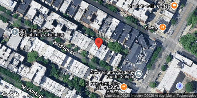 Aerial map of 517 WEST 150 STREET, Manhattan