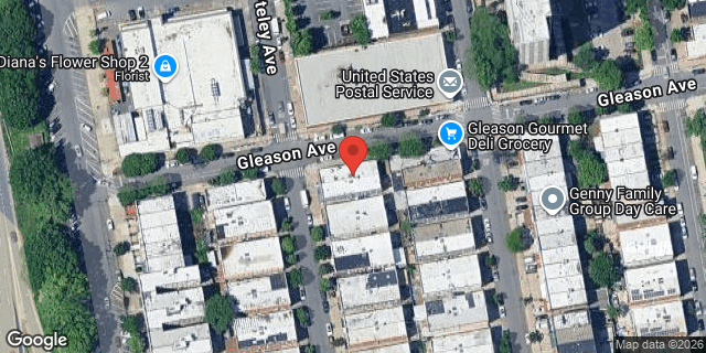 Aerial map of 1160 FTELEY AVENUE, Bronx