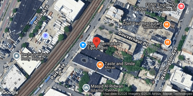 Aerial map of 3414 PARK AVENUE, Bronx