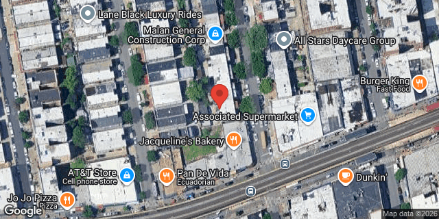 Aerial map of 1211 MANOR AVENUE, Bronx