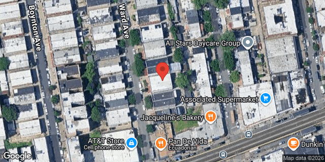 Aerial map of 1220 WARD AVENUE, Bronx