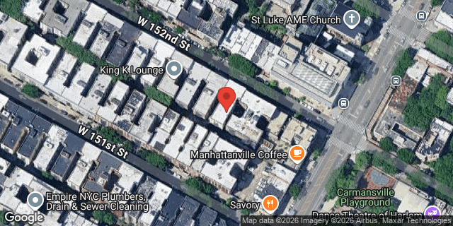 Aerial map of 510 WEST 152 STREET, Manhattan