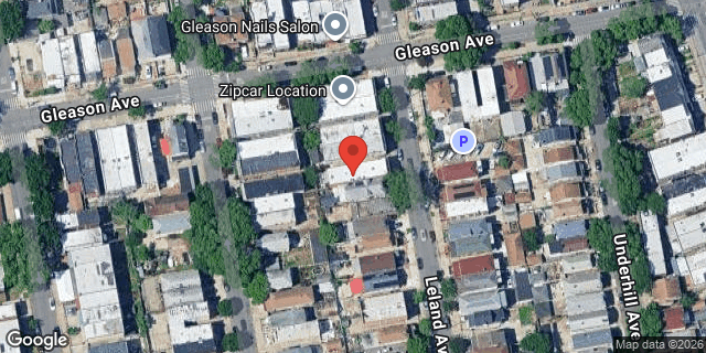 Aerial map of 1161 LELAND AVENUE, Bronx