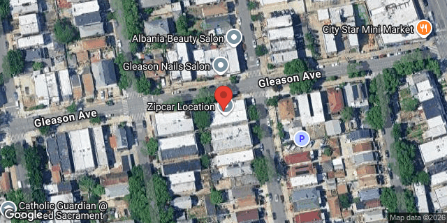Aerial map of 1171 LELAND AVENUE, Bronx