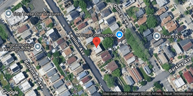Aerial map of 1028 SWINTON AVENUE, Bronx