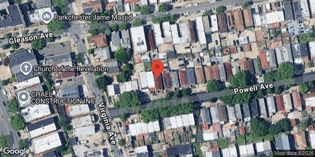 Aerial map of 1935 POWELL AVENUE, Bronx