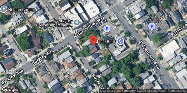 Aerial map of 942 REVERE AVENUE, Bronx