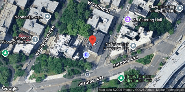 Aerial map of 901 ANDERSON AVENUE, Bronx