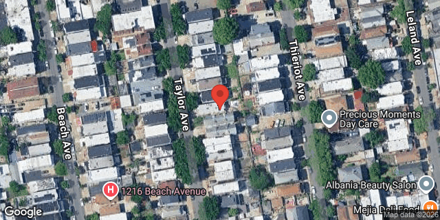 Aerial map of 1230 TAYLOR AVENUE, Bronx