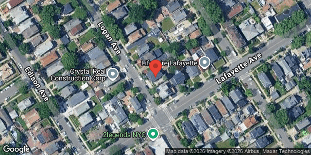 Aerial map of 904 LOGAN AVENUE, Bronx