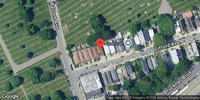 Aerial map of 2711 GIFFORD AVENUE, Bronx