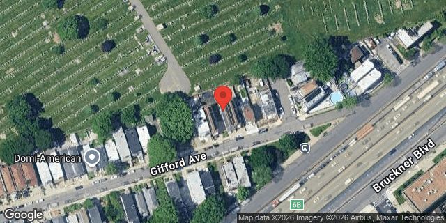 Aerial map of 2749 GIFFORD AVENUE, Bronx