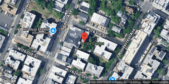 Aerial map of 100 WEST 163 STREET, Bronx