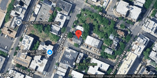 Aerial map of 986 OGDEN AVENUE, Bronx