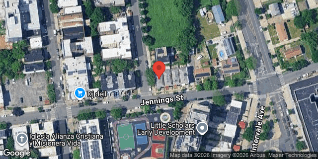 Aerial map of 841 JENNINGS STREET, Bronx