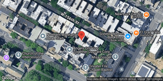 Aerial map of 520 WEST 156 STREET, Manhattan