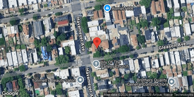 Aerial map of 1200 HAVEMEYER AVENUE, Bronx