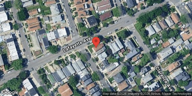 Aerial map of 864 WILCOX AVENUE, Bronx