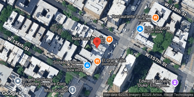 Aerial map of 1950 AMSTERDAM AVENUE, Manhattan