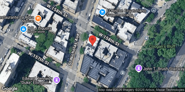 Aerial map of 950 ST NICHOLAS AVENUE, Manhattan