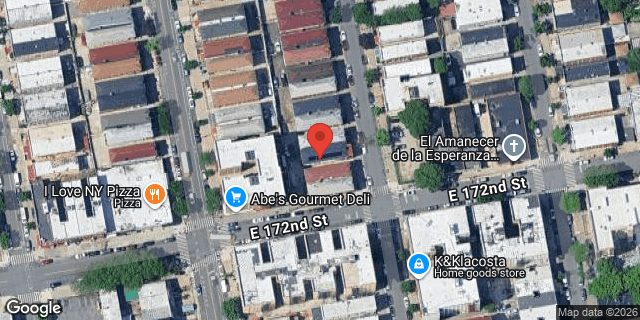 Aerial map of 1305 COMMONWEALTH AVENUE, Bronx