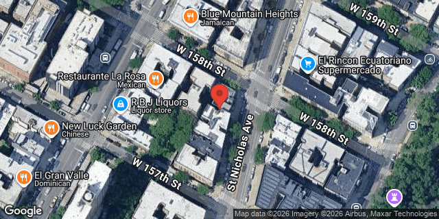 Aerial map of 953 ST NICHOLAS AVENUE, Manhattan