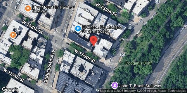 Aerial map of 473 WEST 158 STREET, Manhattan