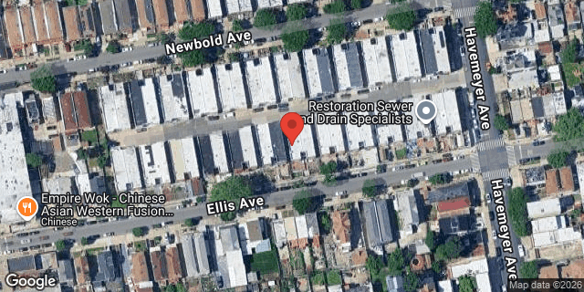 Aerial map of 2251 ELLIS AVENUE, Bronx