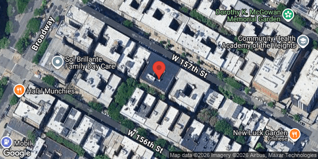 Aerial map of 530 WEST 157 STREET, Manhattan