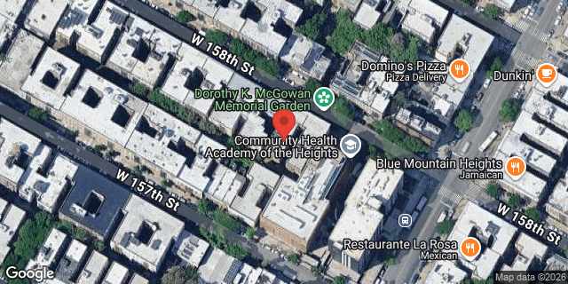 Aerial map of 512 WEST 158 STREET, Manhattan