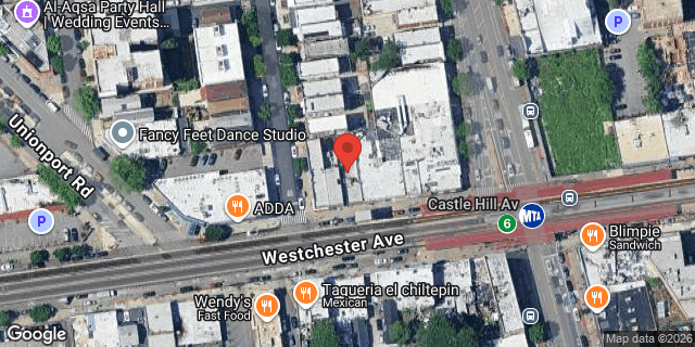 Aerial map of 2167 WESTCHESTER AVENUE, Bronx