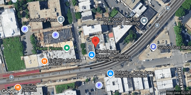 Aerial map of 2255 WESTCHESTER AVENUE, Bronx