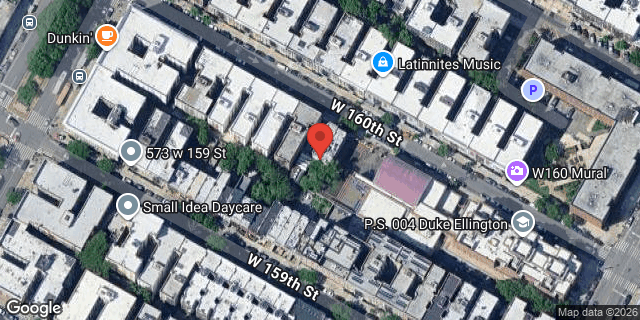 Aerial map of 546 WEST 160 STREET, Manhattan