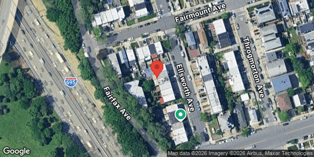 Aerial map of 1125 ELLSWORTH AVENUE, Bronx