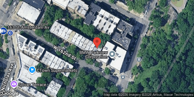 Aerial map of 427 WEST 162 STREET, Manhattan