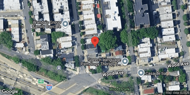Aerial map of 1412 TAYLOR AVENUE, Bronx