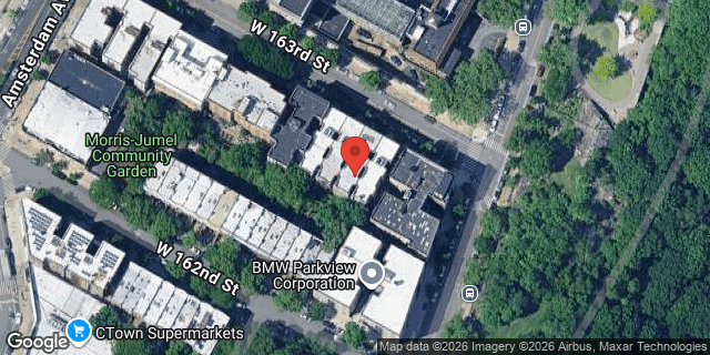 Aerial map of 426 WEST 163 STREET, Manhattan