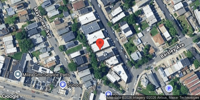 Aerial map of 1245 BRADFORD AVENUE, Bronx