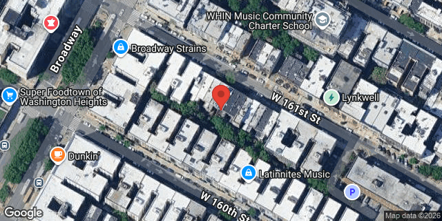 Aerial map of 564 WEST 161 STREET, Manhattan