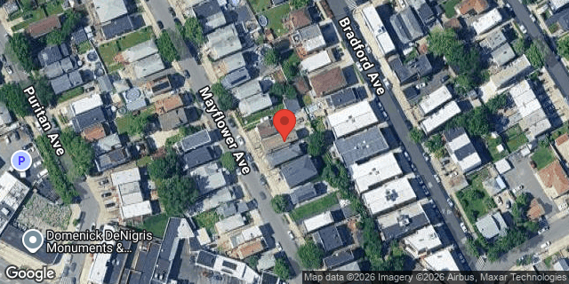 Aerial map of 1234 MAYFLOWER AVENUE, Bronx