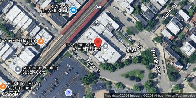 Aerial map of 2354 WESTCHESTER AVENUE, Bronx