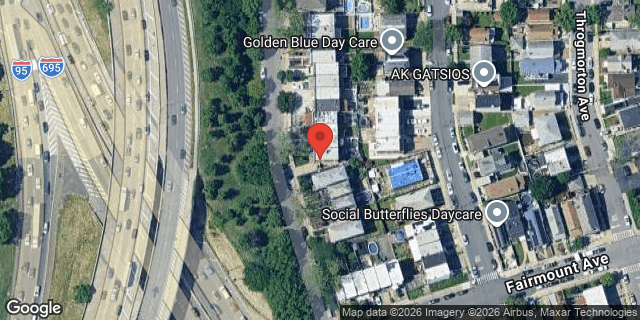 Aerial map of 1164 FAIRFAX AVENUE, Bronx