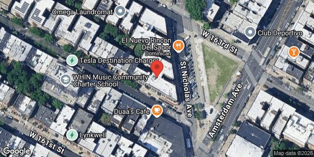 Aerial map of 505 WEST 162 STREET, Manhattan