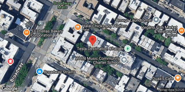 Aerial map of 556 WEST 162 STREET, Manhattan
