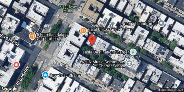 Aerial map of 560 WEST 162 STREET, Manhattan