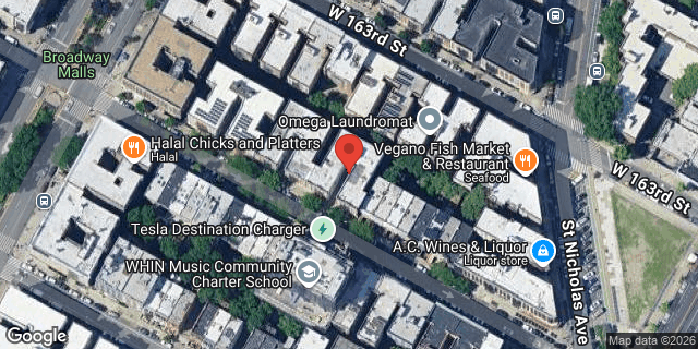 Aerial map of 535 WEST 162 STREET, Manhattan