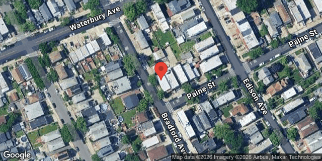 Aerial map of 2901 PAINE STREET, Bronx