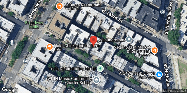 Aerial map of 539 WEST 162 STREET, Manhattan