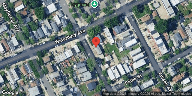 Aerial map of 1288 BRADFORD AVENUE, Bronx